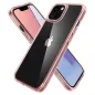 Apple iPhone 13 mini Coque Spigen Ultra Hybrid Clair comme du cristal  Cristal rose
