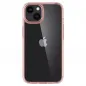 Apple iPhone 13 mini Coque Spigen Ultra Hybrid Clair comme du cristal  Cristal rose