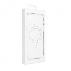 Apple iPhone 14 Pro Coque Silicone Mag Cover MagSAFE  Blanc antique