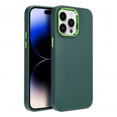 Apple iPhone 14 Pro Max Coque FRAME Élégant  Vert
