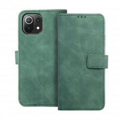 XIAOMI Mi 11 Lite 5G Portefeuilles TENDER Book Vert