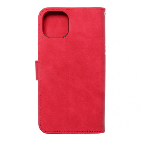 Apple iPhone 13 Portefeuilles MEZZO Book Rouge