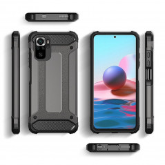 XIAOMI Redmi Note 10 Pro Max Couverture durcie Armor Noir