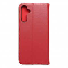 Samsung Galaxy A15 LTE Portefeuilles Leather case SMART PRO Élégant  Bordeaux