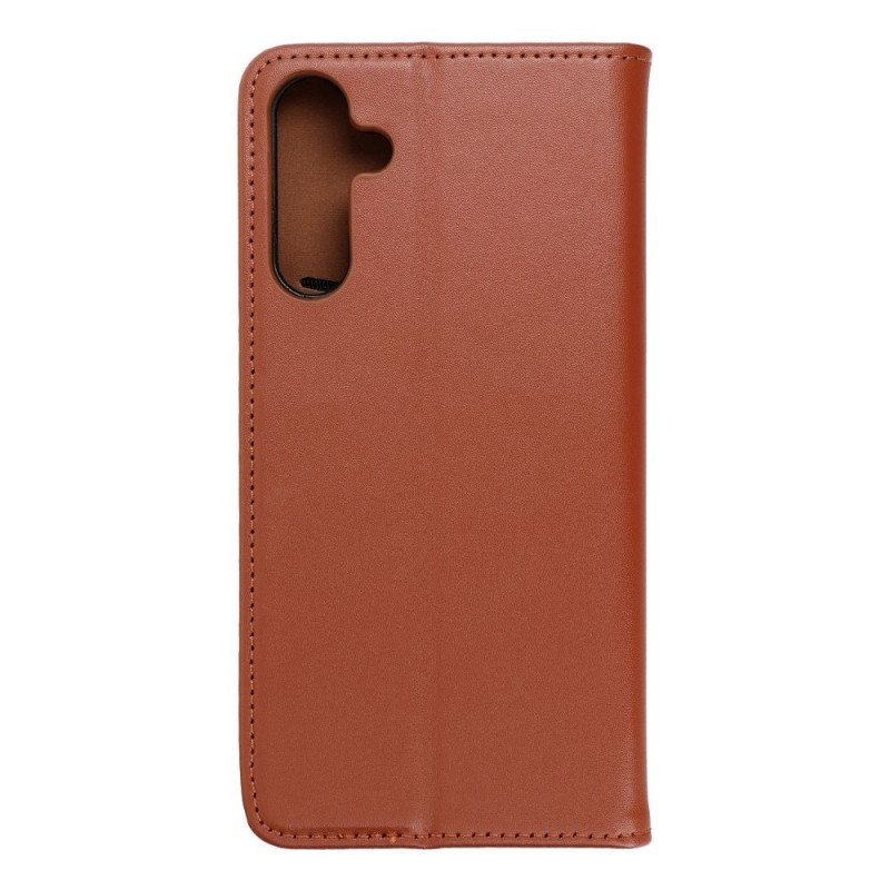 Samsung Galaxy A15 LTE Portefeuilles Leather case SMART PRO Élégant  Brun