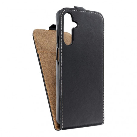 Samsung Galaxy A15 LTE Étuis verticaux Slim Flexi Fresh Noir