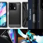 XIAOMI Redmi Note 13 5G Coque Spigen Armor Fibre de carbone, Élégant  Noir