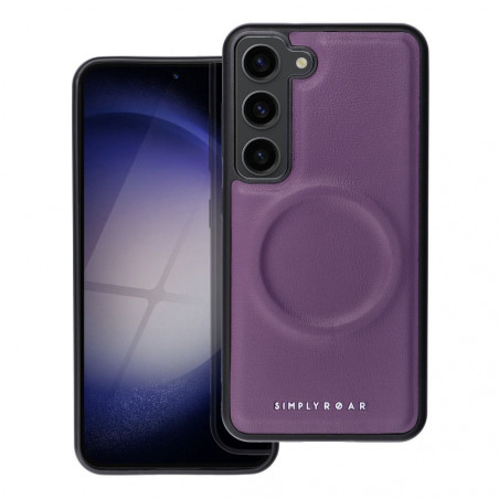 Samsung Galaxy A15 LTE Coque Roar Mag Morning Élégant  MagSAFE  Violet (Purple)