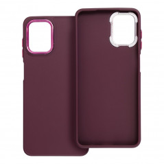 Samsung Galaxy A12 Coque FRAME Élégant  Violet (Purple)