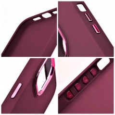Samsung Galaxy A12 Coque FRAME Élégant  Violet (Purple)