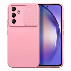 Samsung Galaxy A54 Coque Slide Rose clair