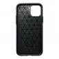 Apple iPhone 15 Coque Carbon Élégant  Noir