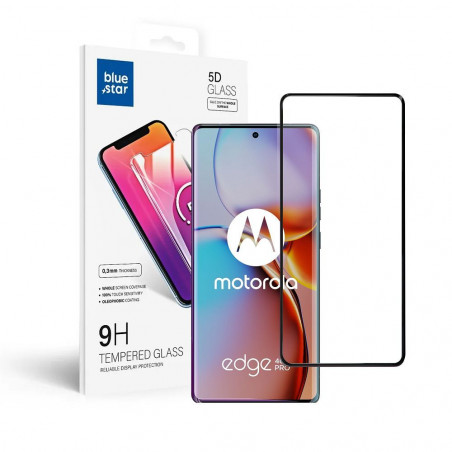 Motorola Edge 40 Pro 5G Verre trempé Blue Star 9H Transparent