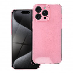 Apple iPhone 15 Pro Max Coque CLEAR 2mm BLINK Rose