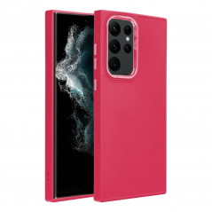 Samsung Galaxy S22 Ultra Coque FRAME Élégant  Magenta