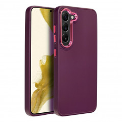 Samsung Galaxy S23 5G Coque FRAME Élégant  Violet (Purple)