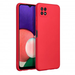 Samsung Galaxy A22 5G Coque Soft Rouge