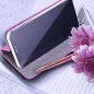 Samsung Galaxy S24 Portefeuilles Sensitive Book Rose clair
