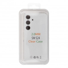 Samsung Galaxy S24 Coque CLEAR 2mm BOX Transparent