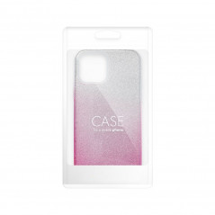 Samsung Galaxy S24 Coque Shining Transparent et rose