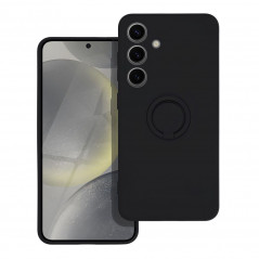 Samsung Galaxy S24 Coque Silicone ring Noir