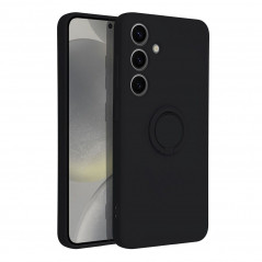 Samsung Galaxy S24 Coque Silicone ring Noir