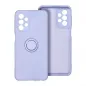 Samsung Galaxy S24 Coque Silicone ring Violet (Violet)