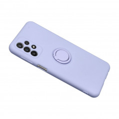 Samsung Galaxy S24 Coque Silicone ring Violet (Violet)