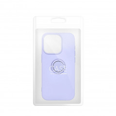 Samsung Galaxy S24 Coque Silicone ring Violet (Violet)