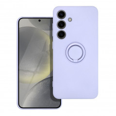 Samsung Galaxy S24 Coque Silicone ring Violet (Violet)