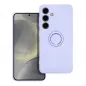 Samsung Galaxy S24 Coque Silicone ring Violet (Violet)
