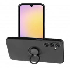 Samsung Galaxy A25 5G Coque Silicone ring Noir
