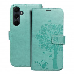 Samsung Galaxy A35 Portefeuilles MEZZO Book Arbre  Vert