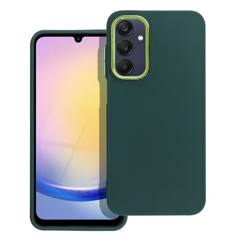 Samsung Galaxy A25 5G Coque FRAME Élégant  Vert