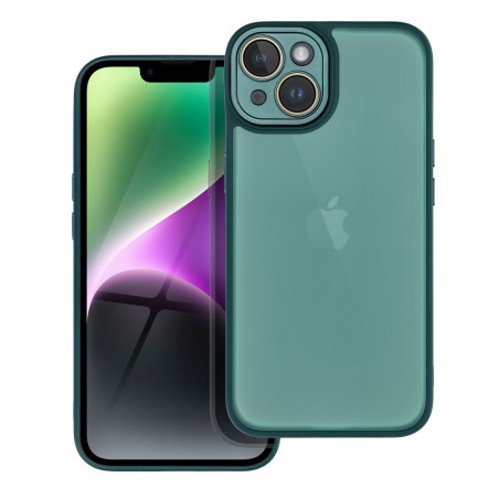 Apple iPhone 14 Coque VARIETE Élégant  Vert foncé