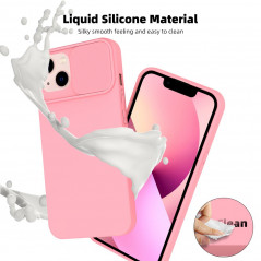 Samsung Galaxy A35 Coque Slide Rose clair