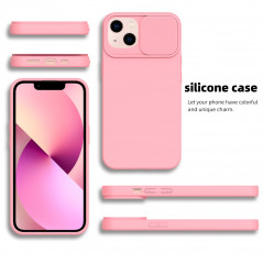 Samsung Galaxy A35 Coque Slide Rose clair