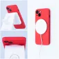 Samsung Galaxy S24 Coque Silicone Mag Cover MagSAFE  Rouge
