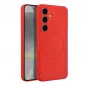 Samsung Galaxy S24 Coque Silicone Mag Cover MagSAFE  Rouge
