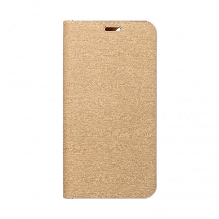 Samsung Galaxy A55 Portefeuilles LUNA Book Gold Élégant Or