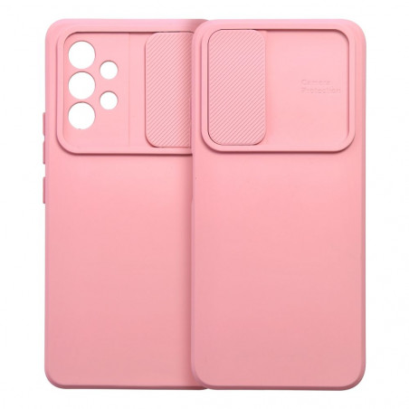 Samsung Galaxy A15 5G Coque Slide Rose clair
