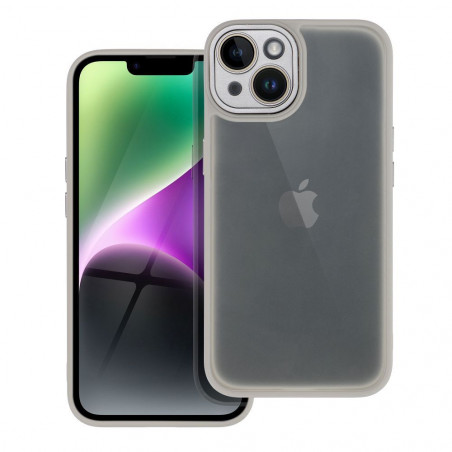 Apple iPhone 14 Coque VARIETE Élégant  Acier