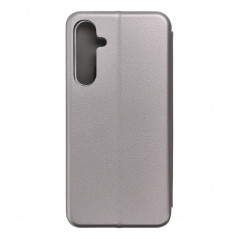 Samsung Galaxy A55 Portefeuilles Book Elegance Élégant  Gris
