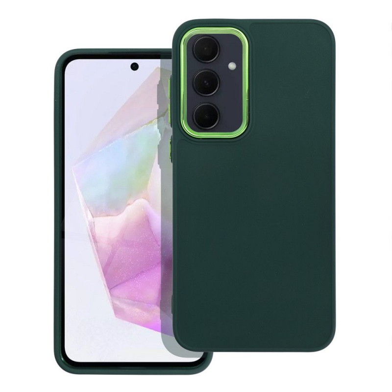 Samsung Galaxy A35 Coque FRAME Élégant  Vert