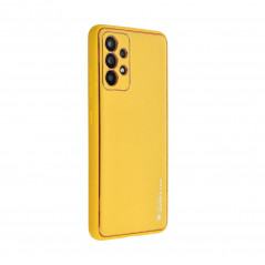 Samsung Galaxy A25 5G Coque Leather Jaune