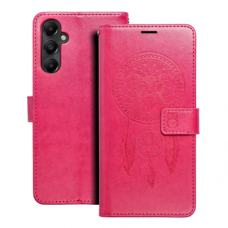 Samsung Galaxy A05s Portefeuilles MEZZO Book Capteurs de rêve Magenta