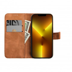 XIAOMI Redmi Note 13 Pro 5G Portefeuilles TENDER Book Brun 
