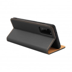 XIAOMI Redmi Note 13 Pro 5G Portefeuilles Leather case SMART PRO Élégant  Noir