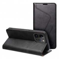 Apple iPhone 14 Pro Max Portefeuilles Forcell F-PROTECT RFID Blocker Book Élégant  Noir