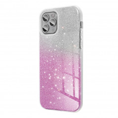 XIAOMI Redmi Note 13 Pro 5G Coque Shining Transparent et rose